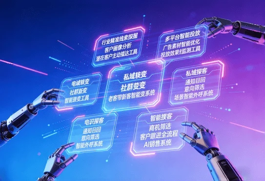 AI营销获客系统定制开发