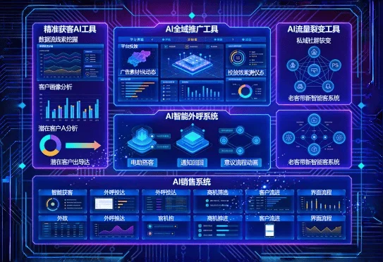 AI营销获客系统定制开发