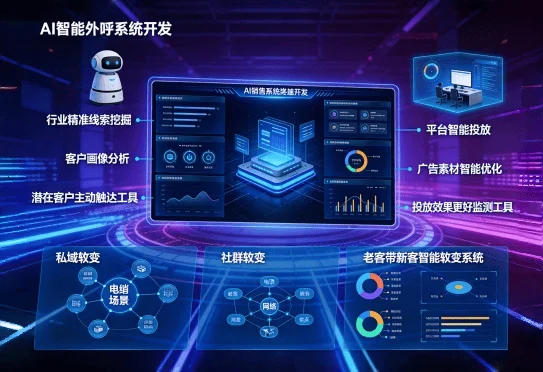 AI营销获客系统定制开发